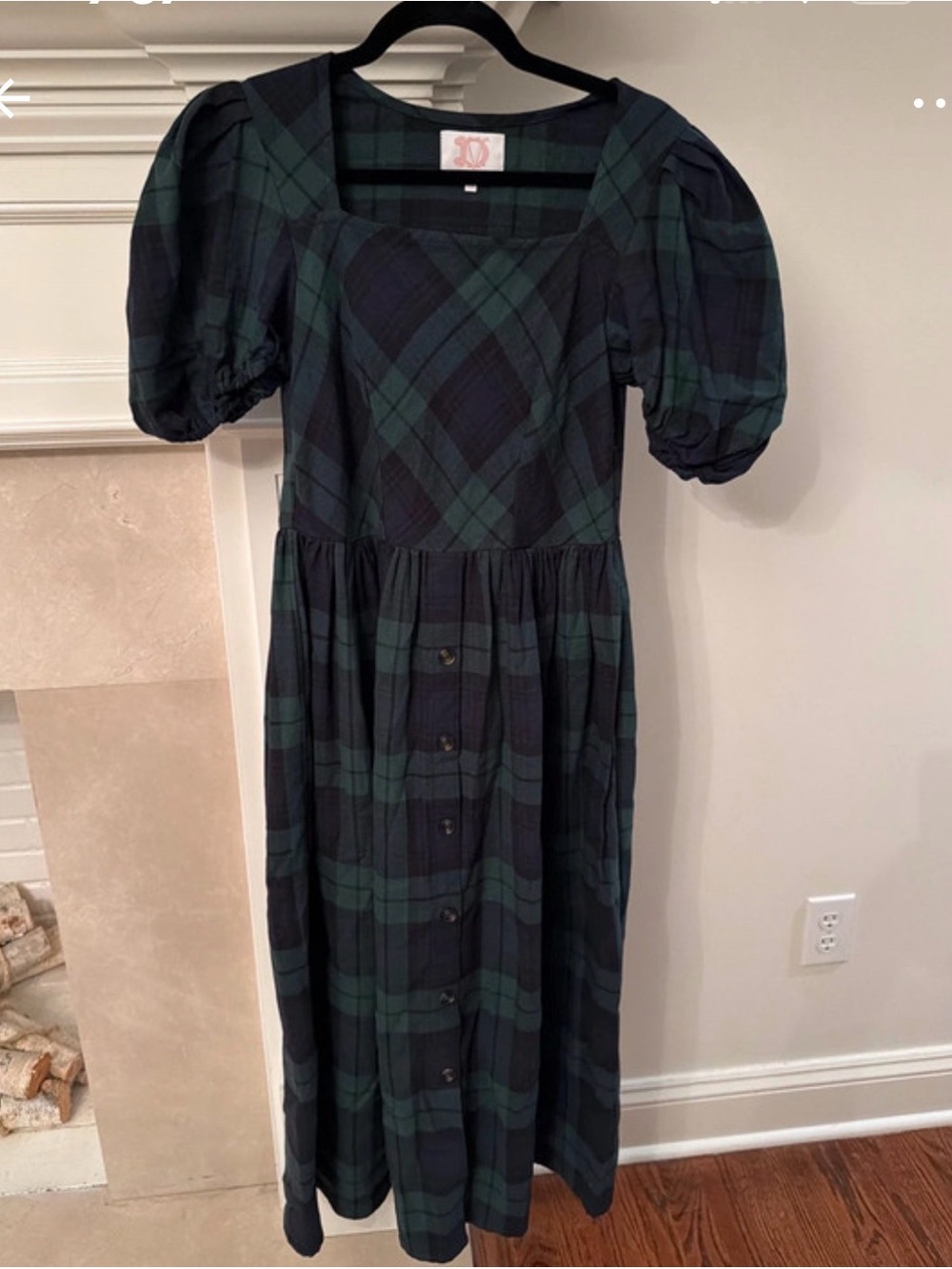 Victoria Dunn Blackwatch Plaid dress